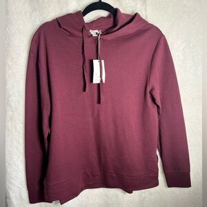 NWT, never worn - Womens a new day Pullover Hoodie - Burgundy - Medium
